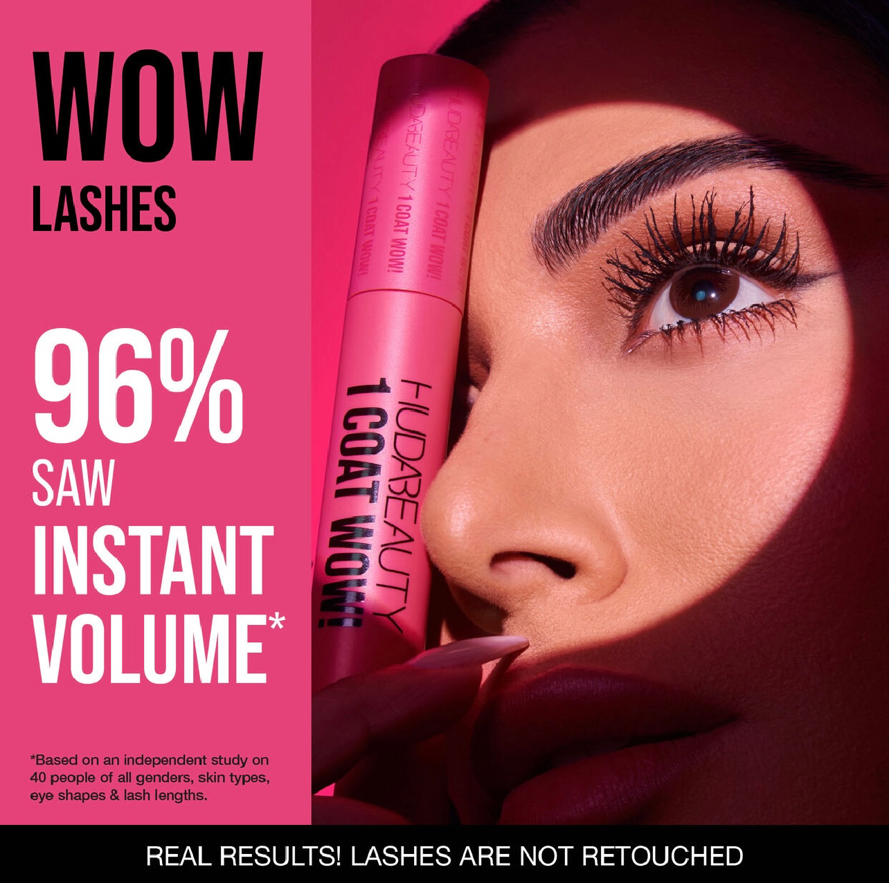 ماسكارا هدى بيوتي وان كوت واو (HUDA BEAUTY 1 Coat WOW! Extra Volumizing and Lifting Mascara