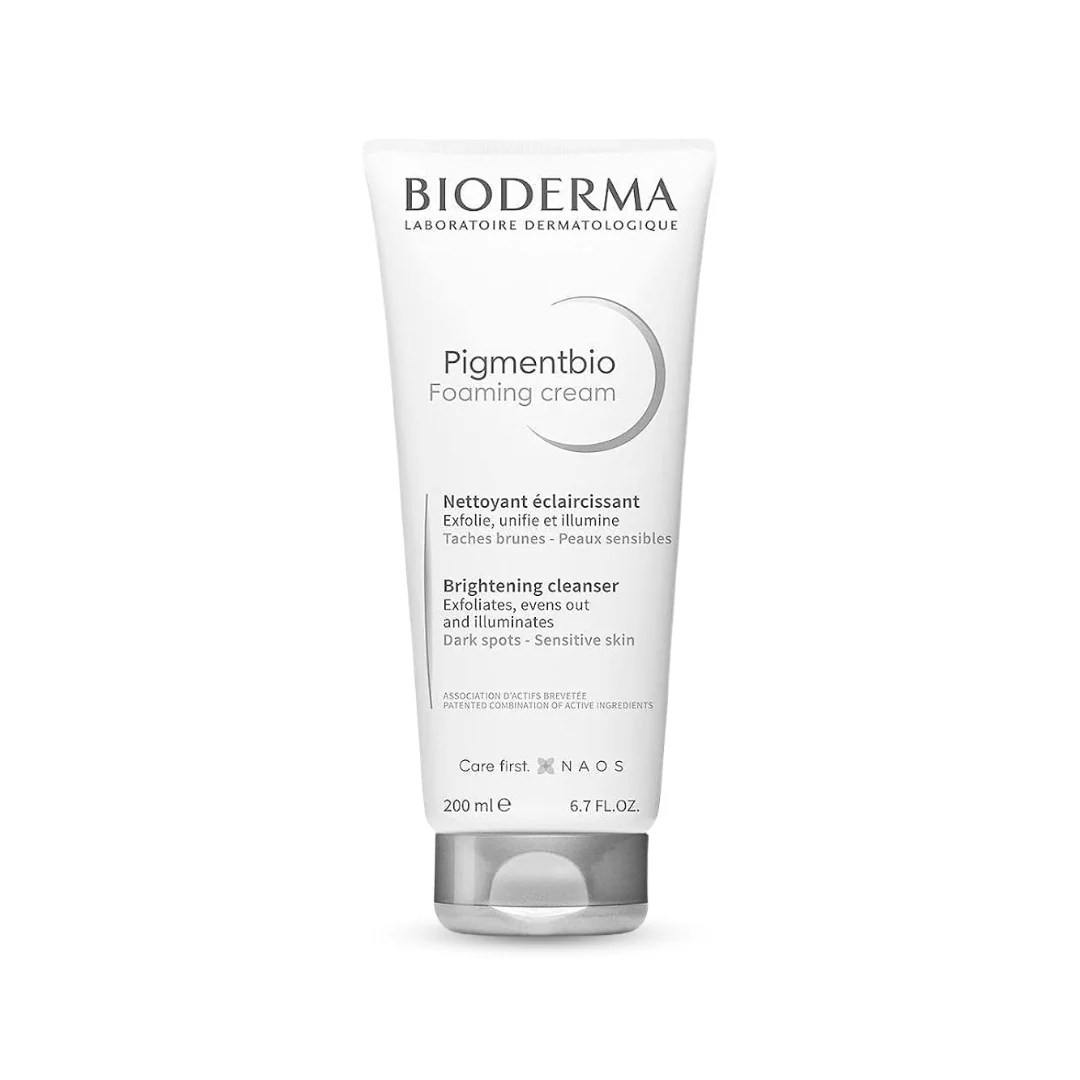 غسول معالج للتصبغات بايوديرما - 200مل | Bioderma Pigmentbio Foaming Cream Brightening Cleanser