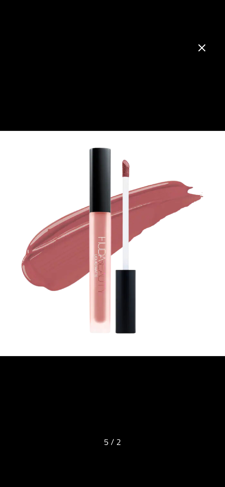 أحمر شفاه ليكويد مات سائل ومقاوم للانتقال من هدى بيوتي (HUDA BEAUTY Liquid Matte Lipstick) بدرجة "SweetTalker