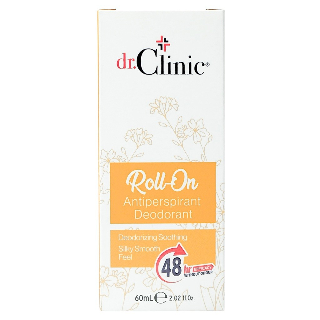 Dr Clinicمزيل عرق رول اون أورنج 60 مل Deodorant Roll