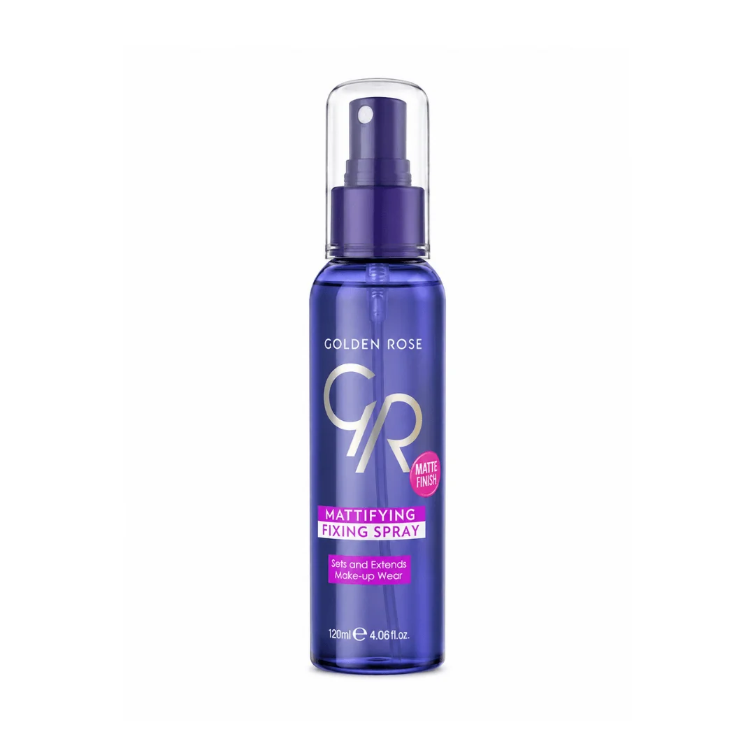بخاخ مثبت للمكياج مات كولدن روز - 120مل | Golden rose mattifying fixing spray