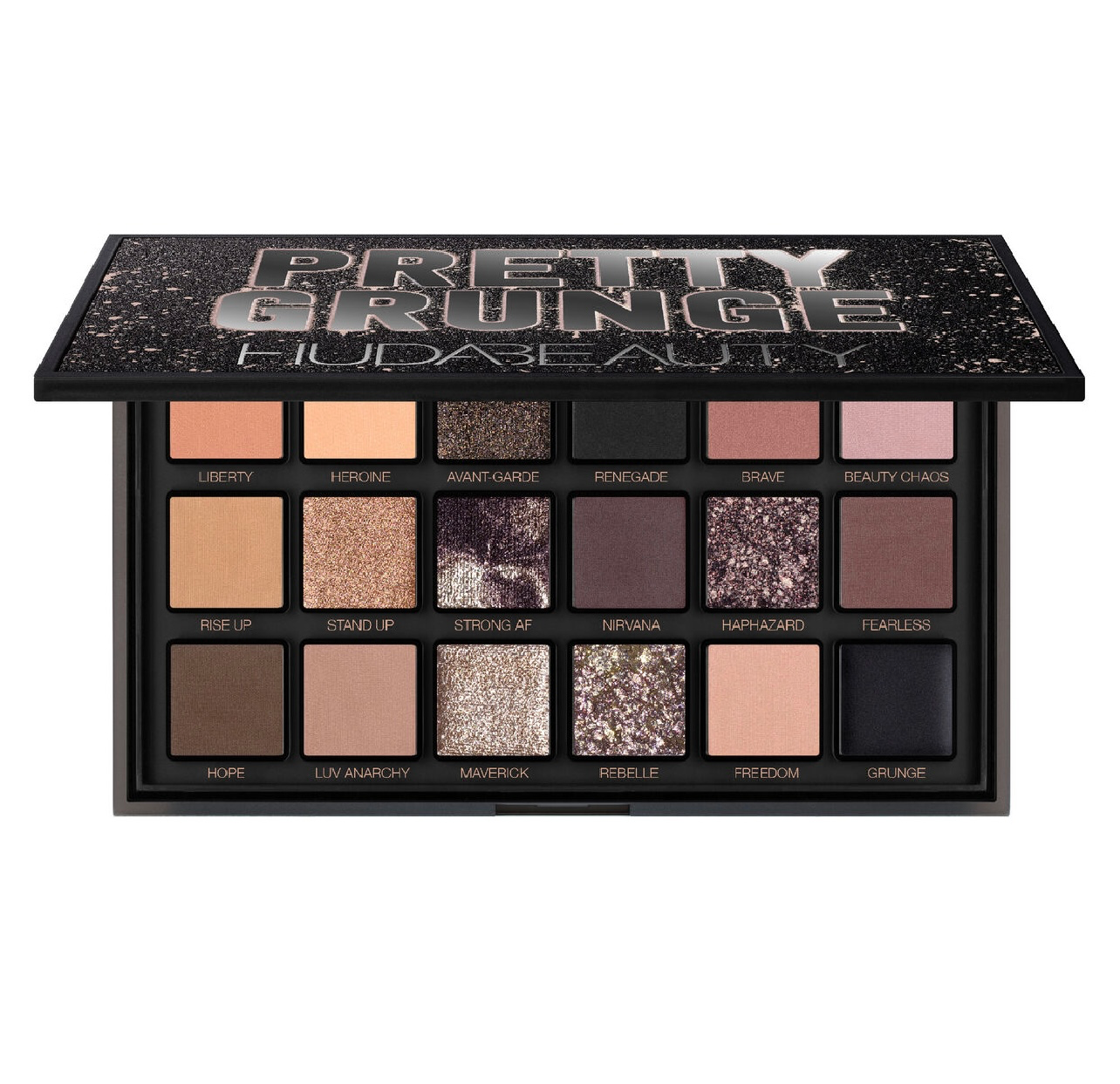 باليت ظلال العيون بريتي جرانج (Pretty Grunge Eyeshadow Palette) من هدى بيوتي (Huda Beauty